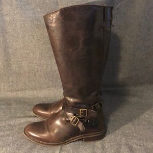 Hinge Leather Boots